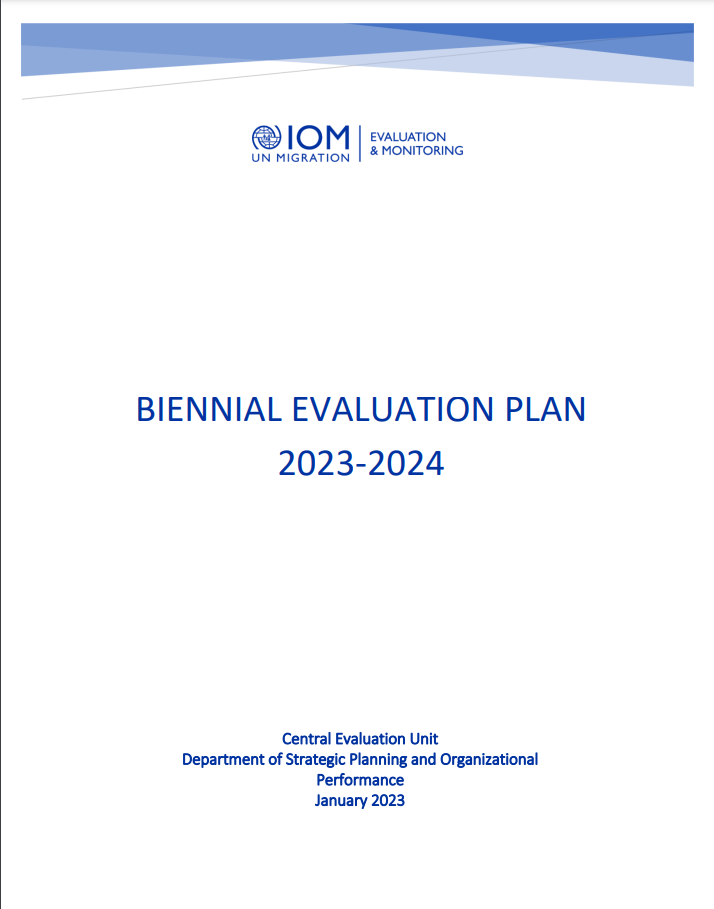 Biennial Evaluation Plan 2023-2024