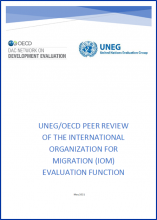 UNEG/OECD Peer Review of the International Organization for Migration (IOM) Evaluation Function