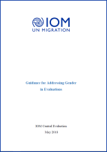 IOM Guidance for Addressing Gender in Evaluations