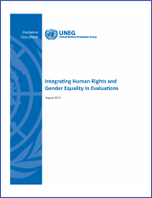 UNEG Integrating Human Rights and Gender Equality in Evaluations