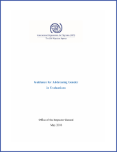 IOM Guidance for Addressing Gender in Evaluations  